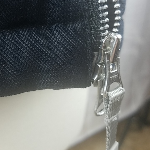 Nike Black Full Zip Vest Faux Fur Collar - Picture 5 of 7